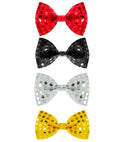 Sequin Bow Tie 4 Colors Ass.