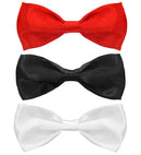 Satin Bow Tie 3 Colors Ass.