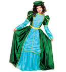 Stephanie  Dress With Wire Hoop, Hat 