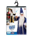 Fantasy Wizard 3 Colors Ass.  Robe, Hat 