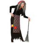 Epiphany'S Witch  Skirt With Overskirt, Shawl, Headscarf 