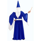 Wizard  Robe With Collar, Belt, Hat 