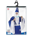 Wizard  Robe With Collar, Belt, Hat 