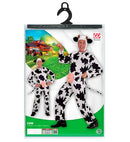 Funny Cow  Jumpsuit With Nipples, Headpiece With Horns 