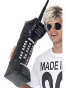 Inflatable Retro Mobile Phone Adult Black 76cm Costume Prop 1