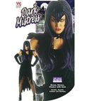 Dark Mistress Velvet  Dress, Gloves, Choker With Gem 