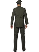 Wartime Officer Adult Green Beret Tie Trousers Belt and Jacket 3
