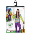Hippie Man Velvet  Shirt, Pants, Headband 
