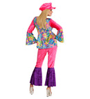 Hippie Woman Velvet  Shirt, Pants, Hat 
