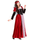 Castle Beauty  Dress, Headpiece With Veil 