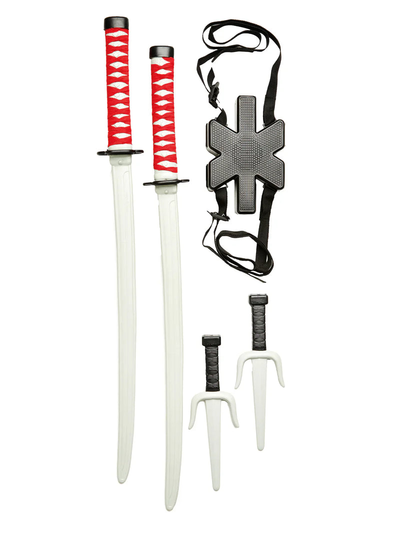 Deadpool Weapon Kit From Marvel Imitation 5 Piece Set