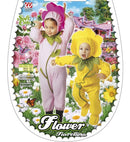 Flower 2 Assorted Colours Jumpsuit Headpiece Costume for Girls Image 2