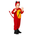 Devil  Jumpsuit, Headpiece 