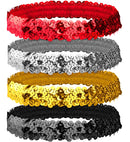 Sequin Headband 4 Colors Ass.