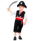 Pirate  Jumpsuit, Belt, Hat 