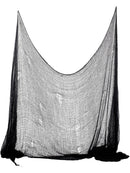 Creepy Cloth Black 75cm by 300cm Halloween Decoration 1