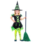 Ribbon Witch 3 Assorted Colours Dress Hat Costume for Girls Image 3