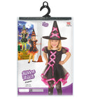 Ribbon Witch 3 Assorted Colours Dress Hat Costume for Girls Image 5
