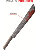 Blooded Chopper Adult Grey Halloween Toy Prop 74cm 3