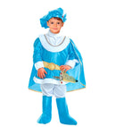 Charming Prince  Coat, Pants, Belt With Dagger Holster, Boot Covers, Hat With Gem And Feather 