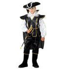 Corsair Of The Seas  Shirt, Coatwith Cape, Pants With Boot Covers, Hat 