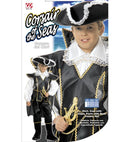 Corsair Of The Seas  Shirt, Coatwith Cape, Pants With Boot Covers, Hat 