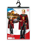 Royal Knight  Coat, Pants, Boot Covers, Cape, Crown With Gems 