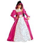 Duchess Of York  Dress With Wirehoop, Hooded Cape 