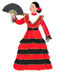 Señorita  Dress With Wire Hoop, Belt 