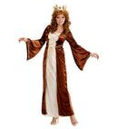 Medieval Princess  Dress, Choker, Crown Wiht Gems 