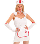 Nurse  Dress, Apron, Gloves, Choker, Headpiece 
