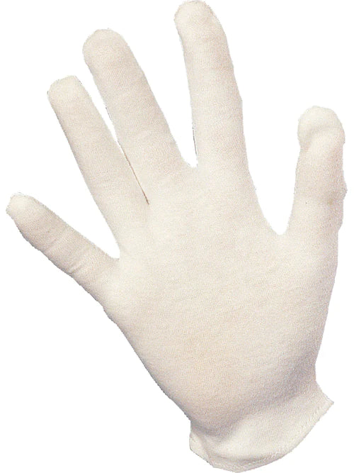 Child White Cotton Gloves Costume Accessory