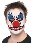 Clown Make Up Kit Adult Mixed Colors Facepaint Foam Nose Crayons and Sponge 6