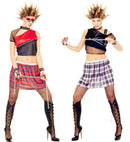 Punk 2 Styles Ass.  Top, Skirt, Boot Tops 