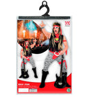 Rock Star  Sleeveless Shirt, Pants, Belt, Wristband, Arm And Legbands, Boot Covers, Headband 
