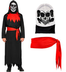Evil Phantom  Hooded Robe, Belt, Mask 
