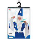 Wizard  Robe With Collar, Belt, Hat 