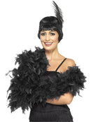 Deluxe Boa Black 180cm 80g Adult Costume Accessory 1