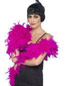 Pink Boa Feather 180cm Long 80 Gram Adult Costume Accessory 1
