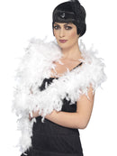 Deluxe Boa White 180cm 80g Adult Costume Accessory 1