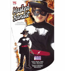 Masked Bandit Hero  Coat, Pants, Belt, Cape, Eyemask 