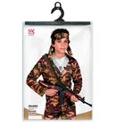 Soldier  Coat, Pants, Belt, Headband 