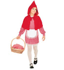Red Capelet  Dress, Apron, Hooded Capelet 