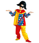 Harlequin  Coat With Collar, Pants, Hat, Eyemask 
