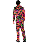 Neon Hippie Party Fashion Suit  Jacket, Pants 