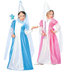 Fairy Pink And Turquoise Ass.  Dress With Wire Hoop, Belt, Hat Withveils 