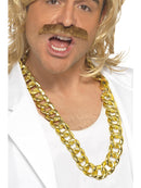 Chunky Necklace Gold Adult Costume Accessory 1