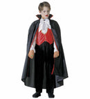 Vampire  Shirt With Pants, Vest, Bow Tie, Cape 