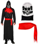 Evil Phantom  Hooded Robe, Belt, Mask 