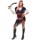 Pirate  Dress, Belt, Headband 